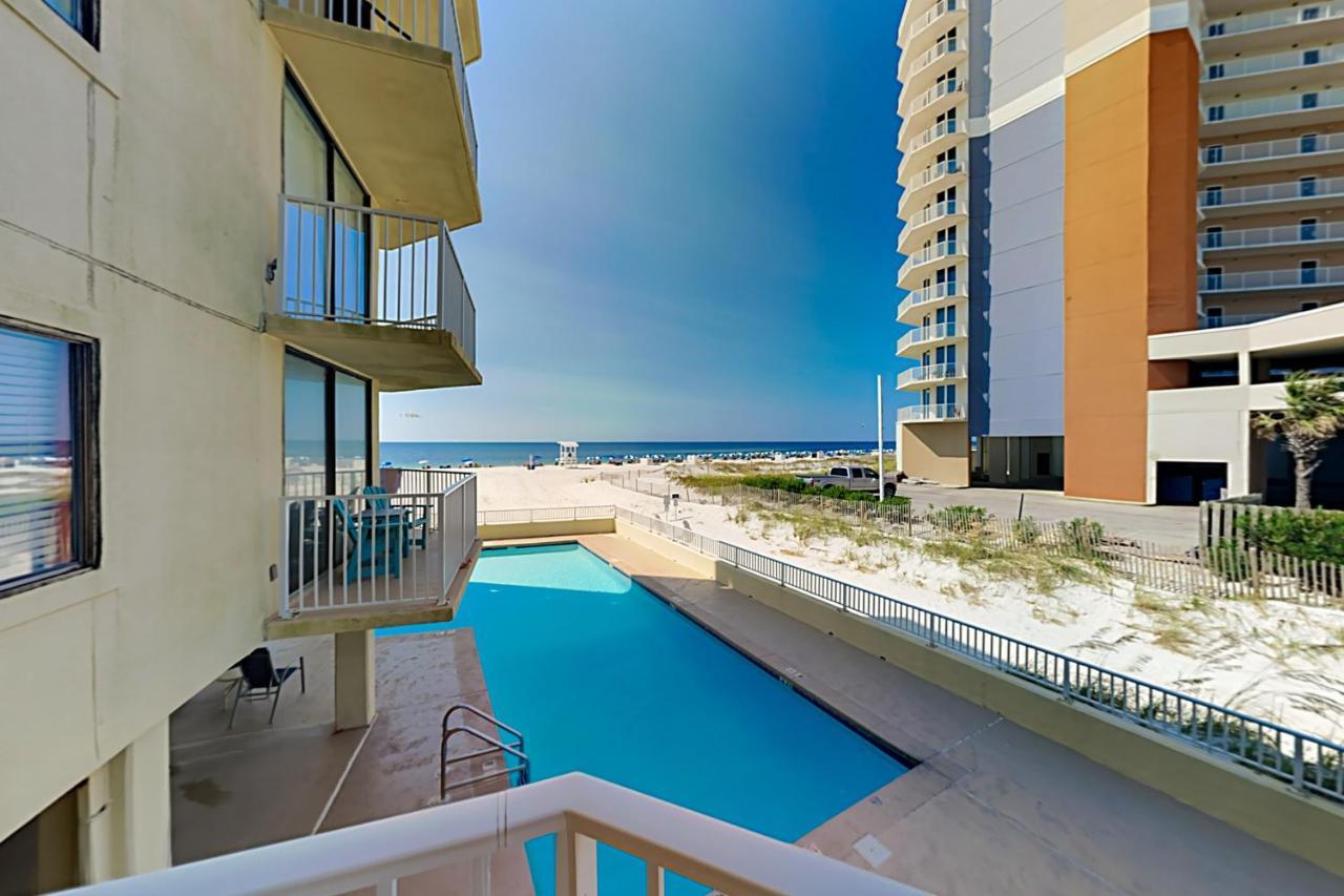 Whaler - Beachfront Balcony With Gulf & Pool Views Condo Gulf Shores Exterior photo